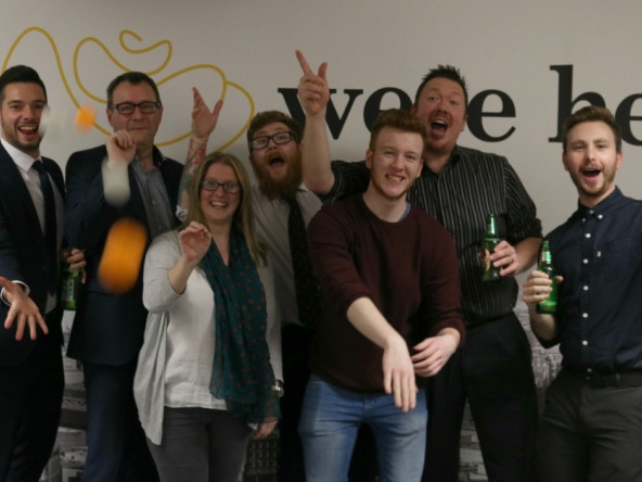 Millfield Estates put a new spin on networking with a beer pong event at Yorkshire House Liverpool